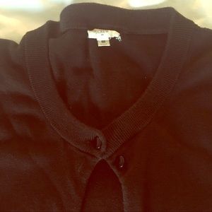 Black jcrew (factory) cardigan
